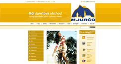 Desktop Screenshot of jurcosport.com